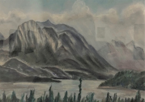 Study for Along the David Thompson